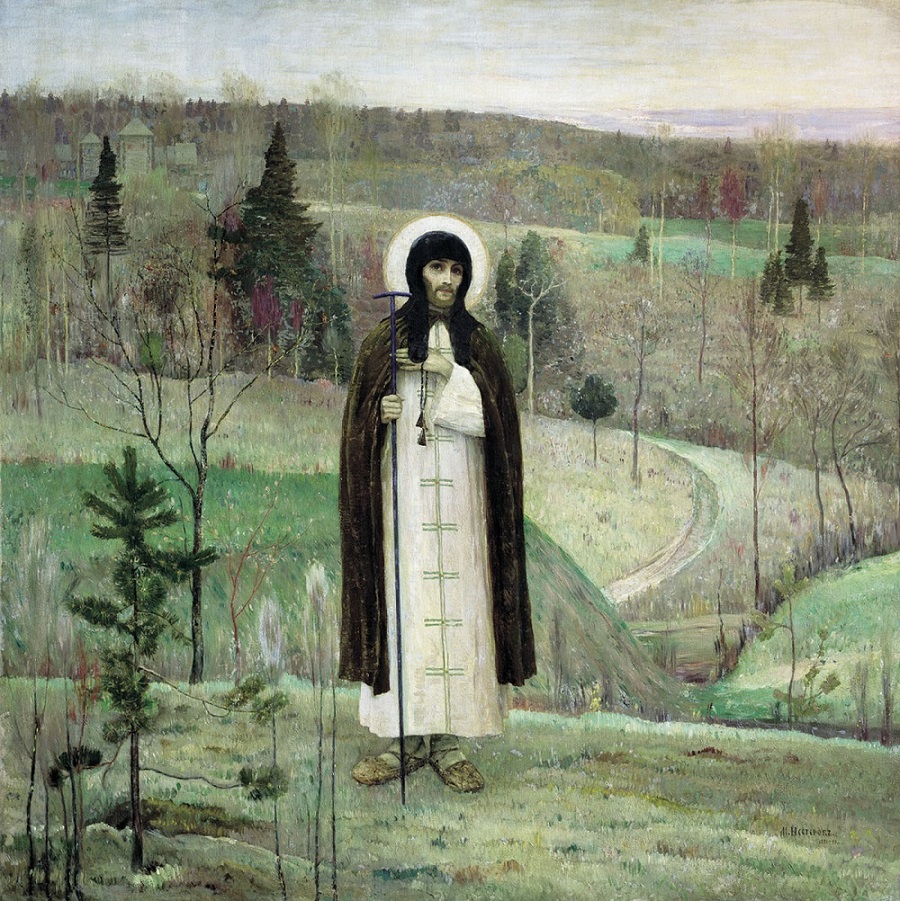 М.В. Нестеров. «Преподобный Сергий Радонежский». 1891-1899 гг.
