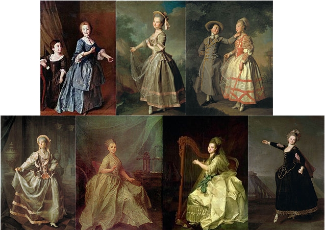 Д.Г. Левицкий. Смолянки. 1772-1776 гг. Д.Г. Левицкий. Смолянки. 1772-1776 гг.