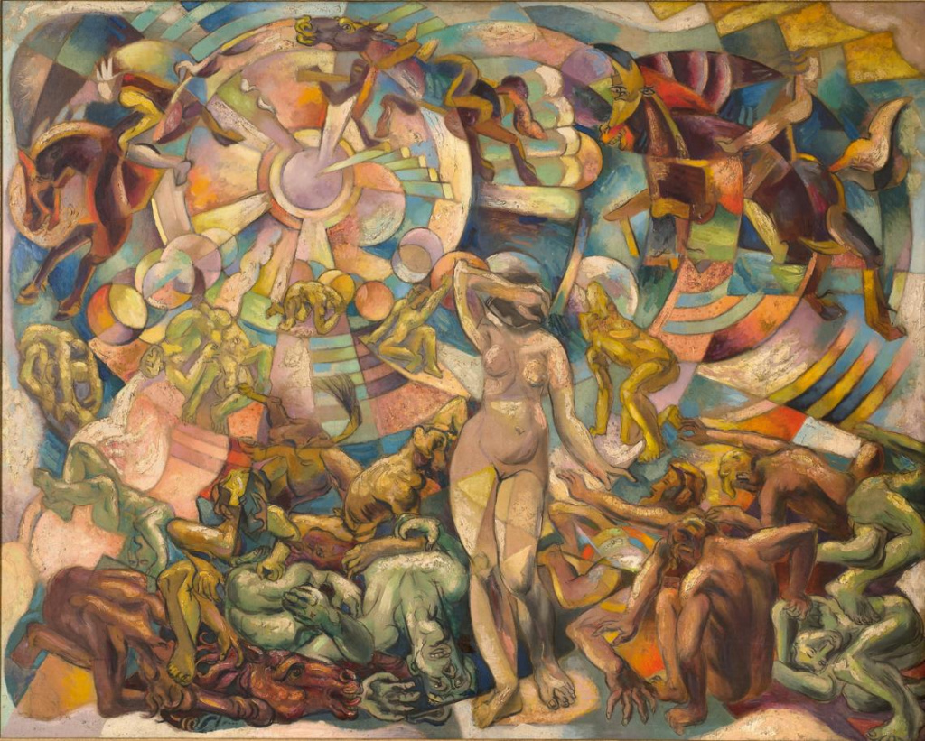 Картина В. Баранова-Россине «Апокалипсис». 1912-1913 гг. Картина В. Баранова-Россине «Апокалипсис». 1912-1913 гг.