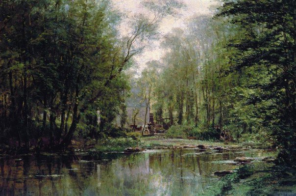 А.П. Боголюбов. «Лес в Вёле». 1871 г.
