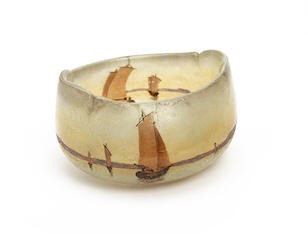 Ваза 'Sailing Boats' bowl Circa 1900 Ваза 'Sailing Boats' bowl Circa 1900