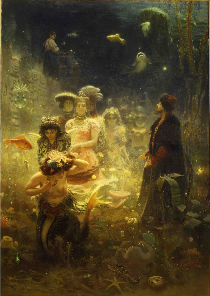 И. Репин. Картина «Садко». 1876 г. И. Репин. Картина «Садко». 1876 г.