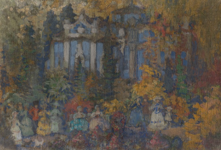 Н.Н. Сапунов. «Ночной праздник». 1907-1908 гг. Н.Н. Сапунов. «Ночной праздник». 1907-1908 гг.