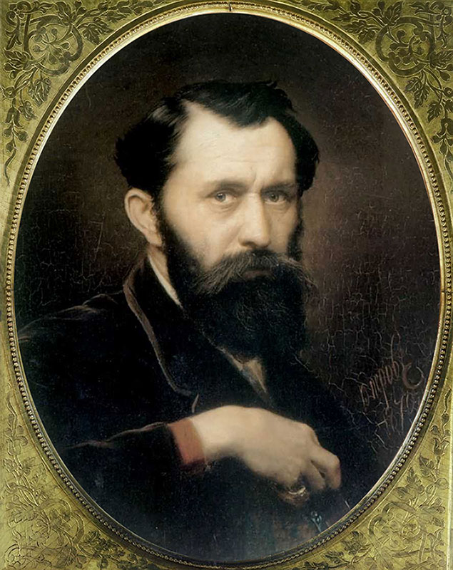 В.Г. Перов (1834–1882). Автопортрет. Создан в 1870 г.