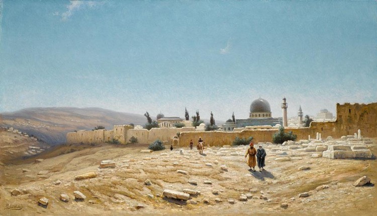 Е.Е. Волков. «Иерусалим. Осень». 1888-1889 гг.