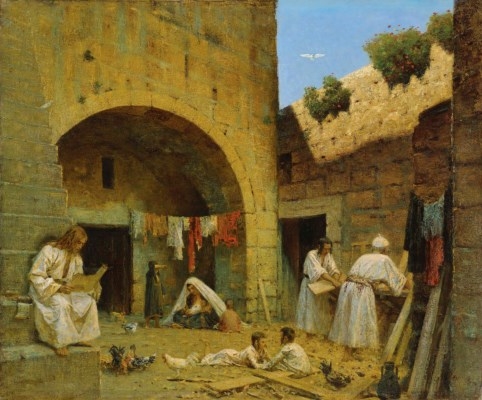 Василий Верещагин. «Святое семейство». 1884–1885 г. Василий Верещагин. «Святое семейство». 1884–1885 г.
