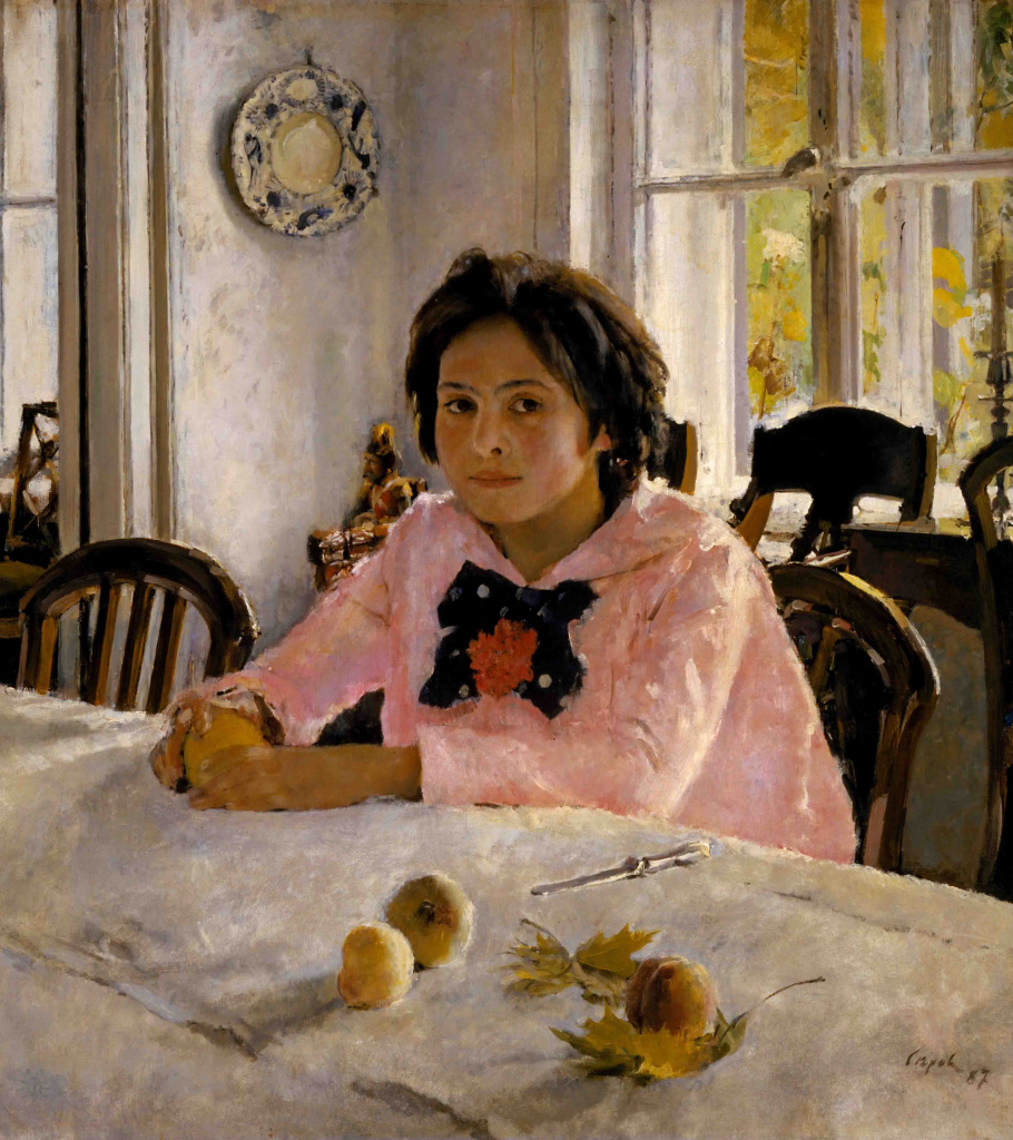 В. Серов. «Девочка с персиками». 1887 г.