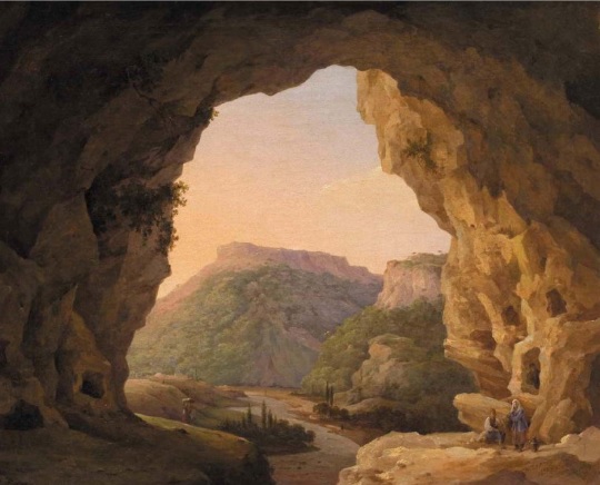 Н.Г. Чернецов. «Вид в Крыму на речке Кача». 1854 г.