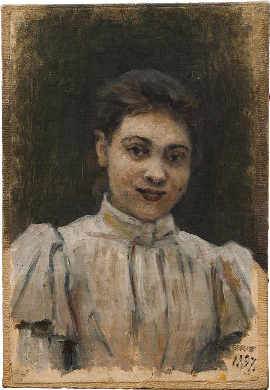 В. Суриков. Потрет О.В. Суриковой. 1897 г. В. Суриков. Потрет О.В. Суриковой. 1897 г.