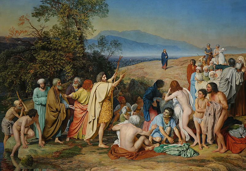 А. Иванов. Главная картина жизни «Явление Христа народу». 1837-1857 гг.