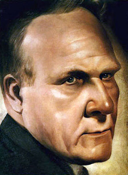 В.И. Шухаев. Портрет Ф.И. Шаляпина. 1910-е гг.