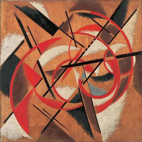 Л. Попова. «Пространственно-силовая конструкция». 1921 г. Л. Попова. «Пространственно-силовая конструкция». 1921 г.