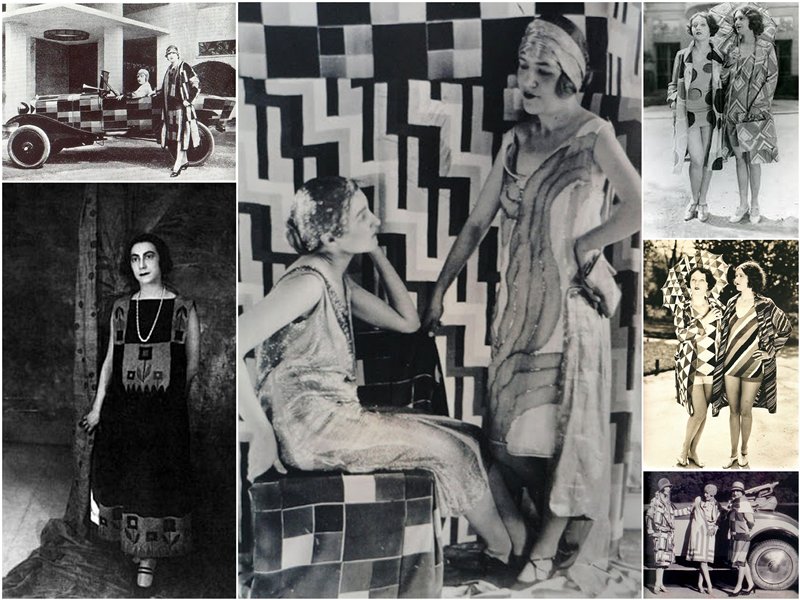 Мода, введенная Соней Делоне в 1920-х годах.