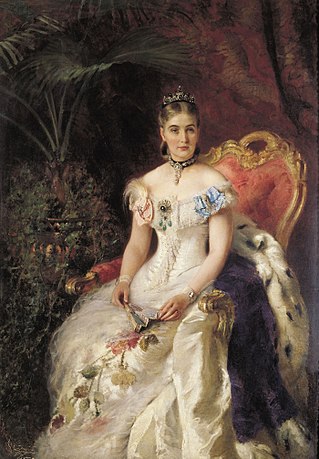 К. Маковский. Портрет В.А. Волконской. 1884 г.
