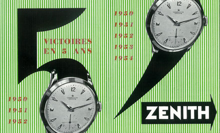 Калибр 135. Компания Zenith Калибр 135. Компания Zenith