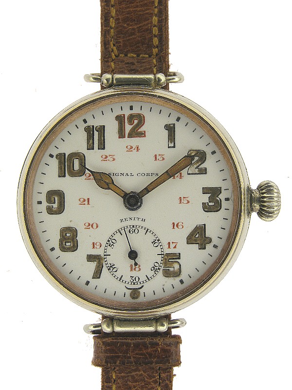 Часы Zenith для американских войск US Signal Corps. 1917 г. Часы Zenith для американских войск US Signal Corps. 1917 г.
