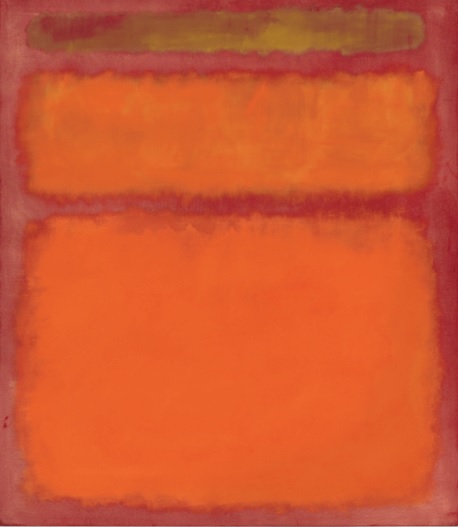 М. Ротко. «Оранжевый, красный, желтый». 1961 г. 