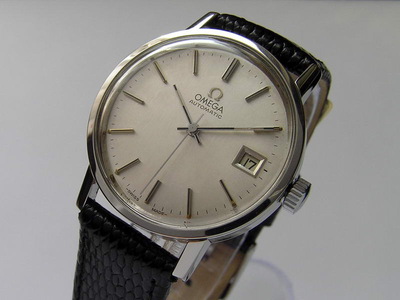 Часы с автоматическим заводом. Бренд Omega. 1979 г. 