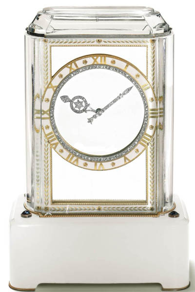 Маятниковые часы Pendule mysterieuse Modele. Бренд Cartier
