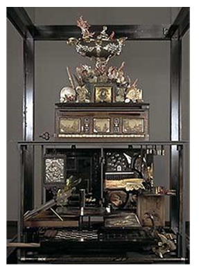 Миниатюрная кунсткамера, представляющая короля Швеции Густава II Адольфа. Около 1625-1631 гг. 