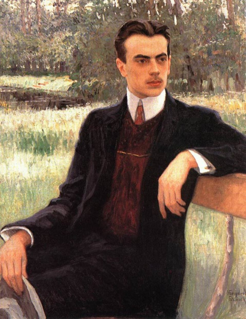 Н.П. Богданов-Бельский. Портрет Юсупова. Около 1900 г.