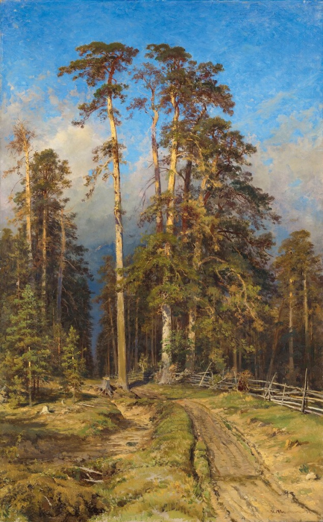 И. Шишкин. «Сухостой». 1897 г.