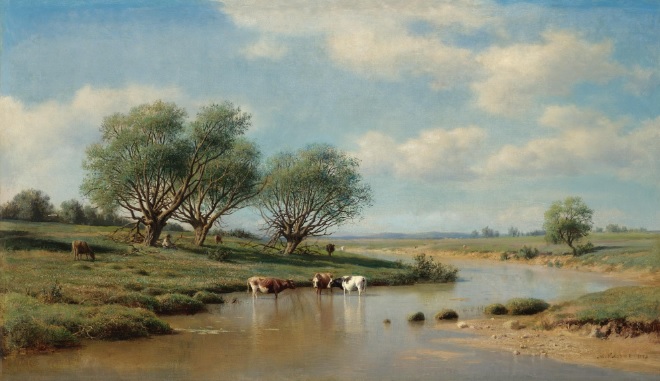 М.К. Клодт. «Водопой». 1978 г.