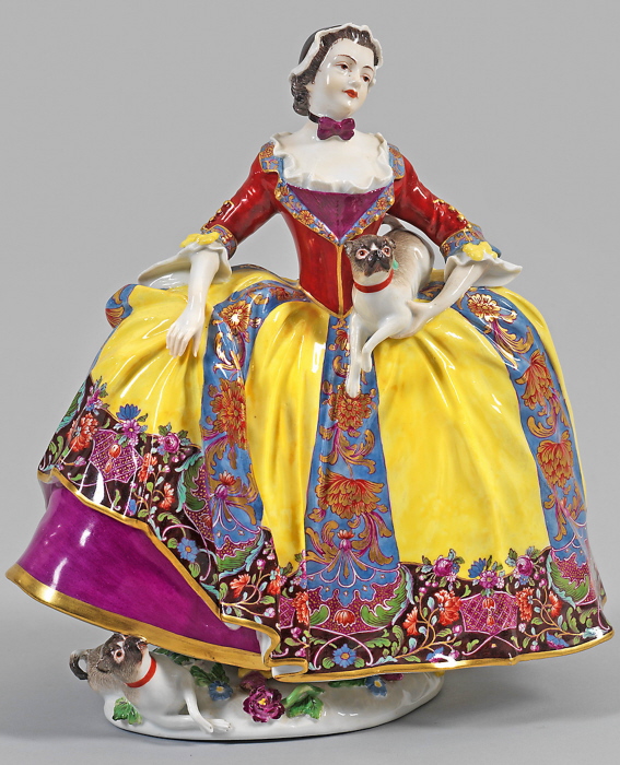 Кедлер. Дама из ордена мопсов (Mopsorden). 1745 г. Кедлер. Дама из ордена мопсов (Mopsorden). 1745 г.