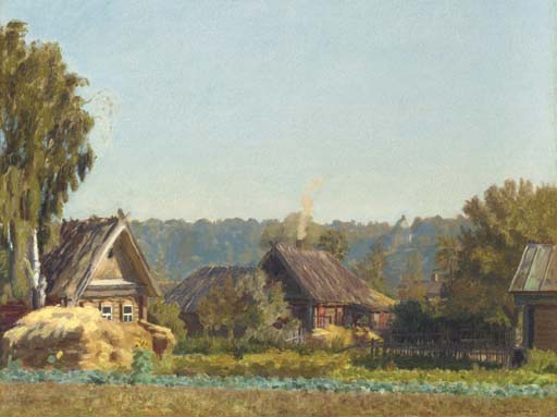 Н.П. Крымов. «Дачи». 1922 г.