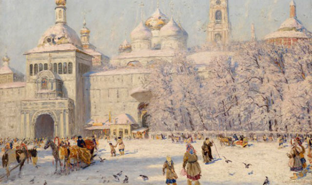 Н.Н. Дубовской. «Благовест». 1916 г.