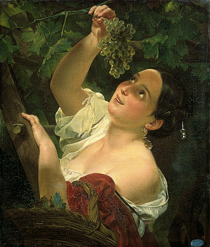 К. Брюллов. «Итальянский полдень». 1827 г. К. Брюллов. «Итальянский полдень». 1827 г.