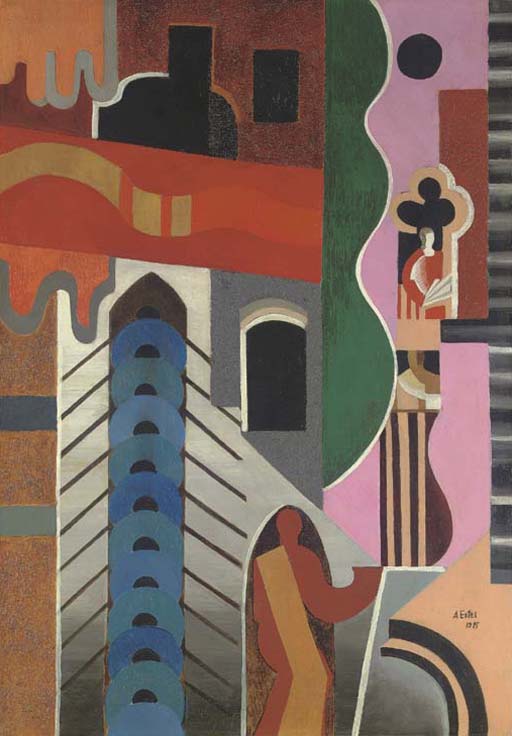 А. Экстер. «Венеция». 1925 г. А. Экстер. «Венеция». 1925 г.