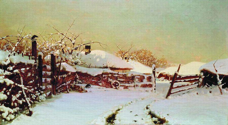 Н.Н. Дубовской. «Зима». 1884 г.