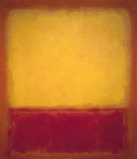Марк Ротко. «Желтый на фиолетовым». 1956 г.