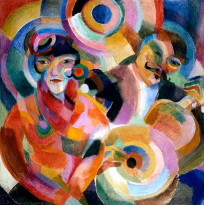 Соня Делоне. «Певцы фламенко». 1916 г.