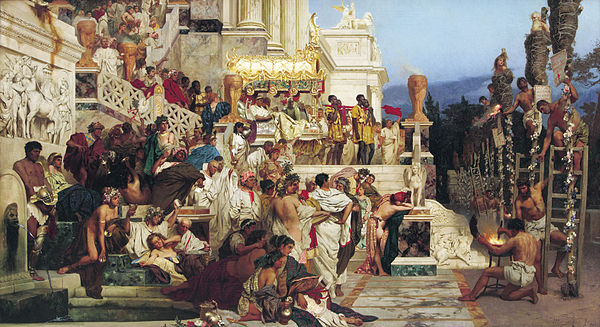 Г.И. Семирадский. «Светочи христианства». 1876 г.