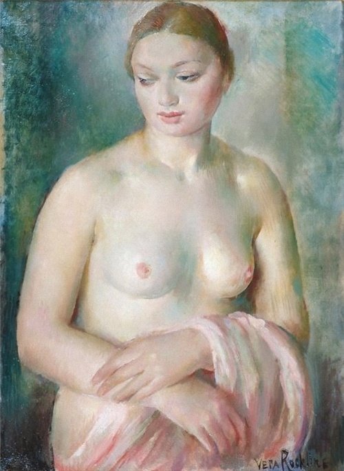 Картина В.Н. Рохлиной «Обнаженная. Портрет З. Серебряковой». 1930-е гг. Картина В.Н. Рохлиной «Обнаженная. Портрет З. Серебряковой». 1930-е гг.