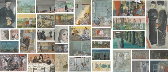 Иллюстрации Б. Григорьева к «Братьям Карамазовым».