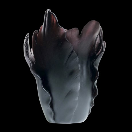 Ваза для цветов коричневая "Tulipe" Daum Ваза для цветов коричневая "Tulipe" Daum