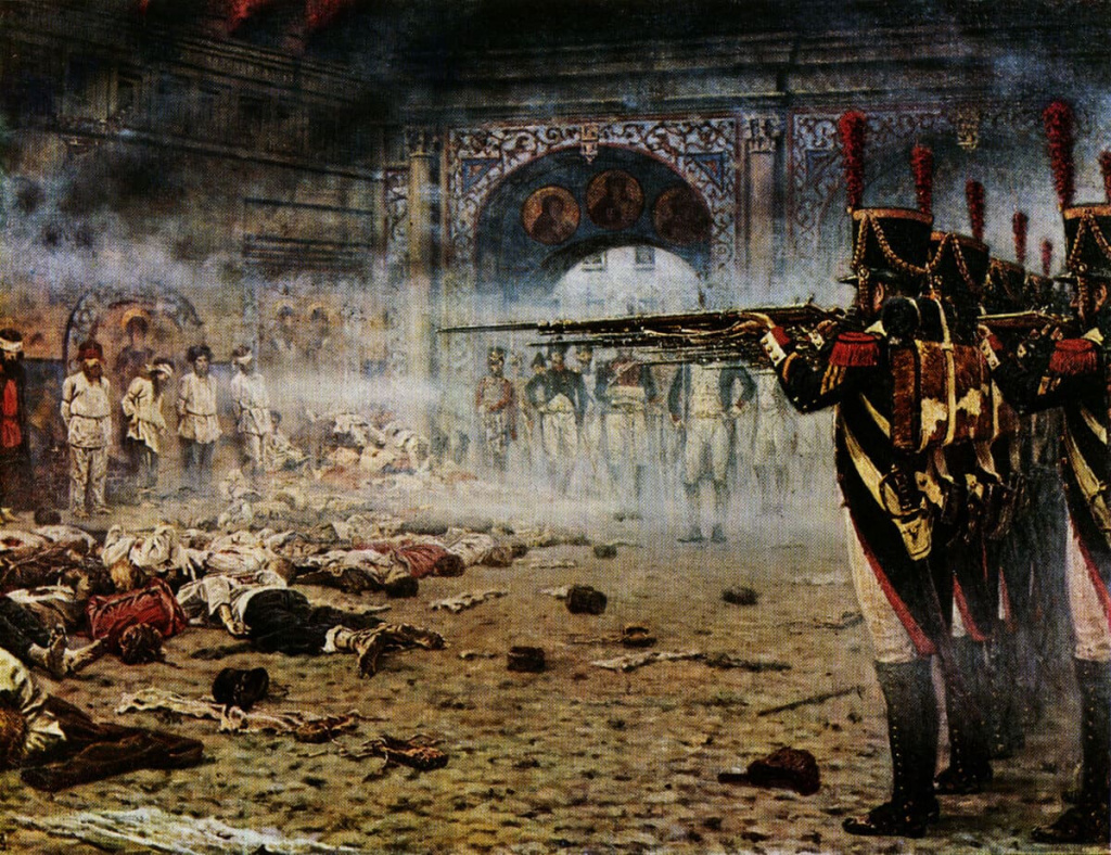 В. Верещагин. В покоренной Москве. 1898 г. В. Верещагин. В покоренной Москве. 1898 г.