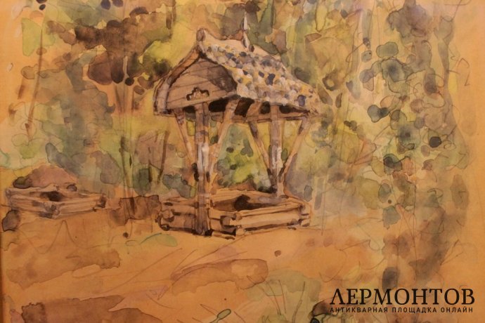 Елена Поленова. «Колодец». 1889 г.