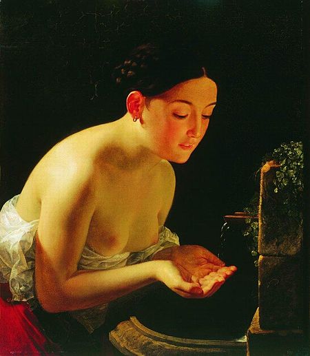 К. Брюллов. «Итальянское утро». 1823 г. К. Брюллов. «Итальянское утро». 1823 г.
