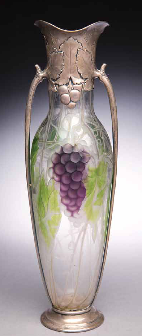 Ваза высотой 14 1/2 дюйма «Виноградная лоза» 