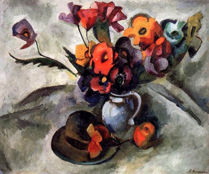 А.В. Куприн. «Натюрморт со шляпой». 1917 г. А.В. Куприн. «Натюрморт со шляпой». 1917 г.