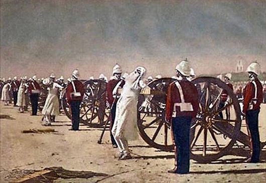 Василий Верещагин. Скандальная картина «Подавление индийского восстания англичанами». 1884 г. Василий Верещагин. Скандальная картина «Подавление индийского восстания англичанами». 1884 г.
