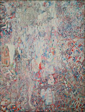 П.Н. Филонов. «Формула петроградского пролетариата». 1920-1921.