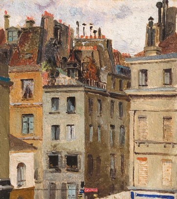 Е.Д. Поленова. «Крыши Парижа». Конец XIX в.