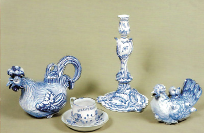Чайный сервиз Фаянсового завода Юсупова-Ламбера. 1827-1829 гг Чайный сервиз Фаянсового завода Юсупова-Ламбера. 1827-1829 гг