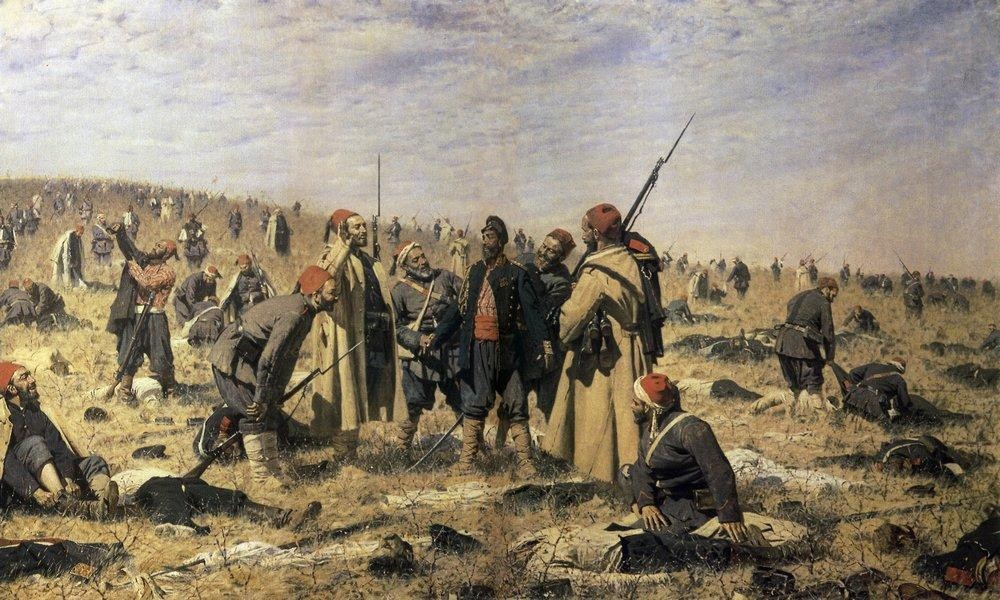 В. Верещагин. «Победители». 1878–1879 гг. В. Верещагин. «Победители». 1878–1879 гг.