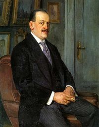 Н.П. Богданов-Бельский (1868–1945). Автопортрет. 1915 г.